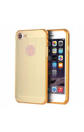 iPhone 6 Plus 0,7 mm Metal Bumper Arka Koruma Kapaklı Gold&hellip;