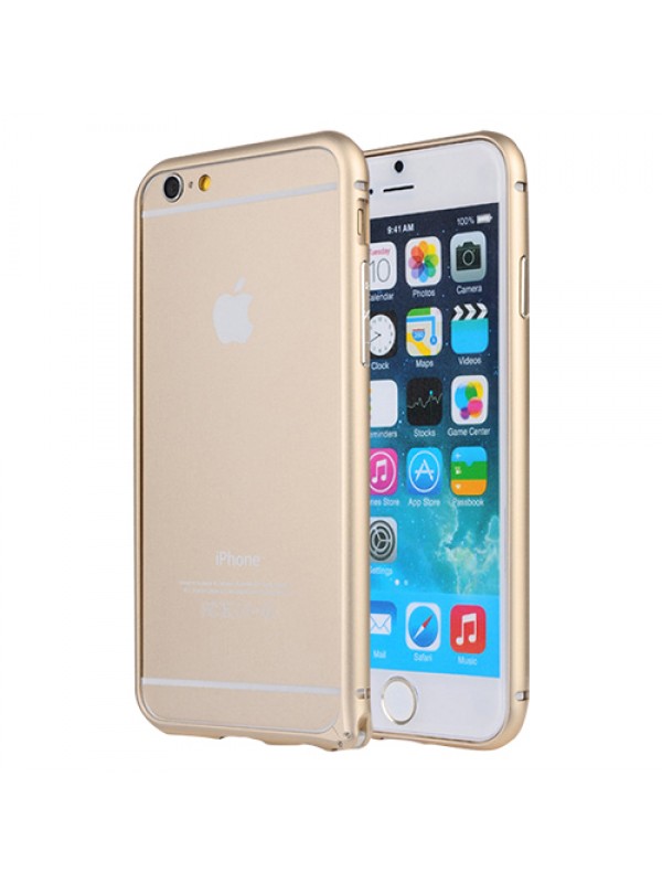 iPhone 6 Plus 5,5 inç Metal Bumper Çerçeve Kılıf Gold&hellip;