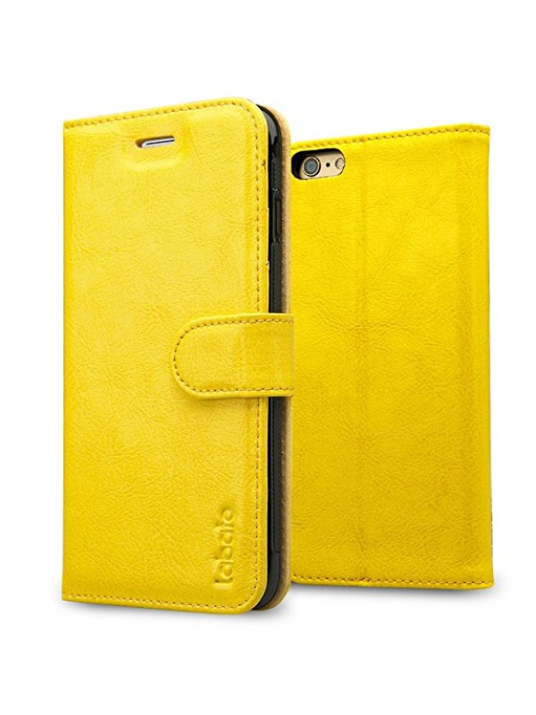 iPhone 6 Plus 5,5 inç Yan Kapaklı TPU Kılıf Sarı&hellip;