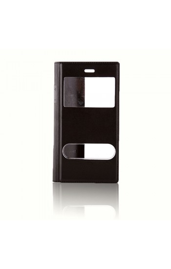 iPhone 6 Plus / 6 Plus Dikişli Yan Kapaklı TPU Kılıf Siyah… iPhone 6 Plus / 6 Plus Dikişli Yan Kapaklı TPU Kılıf Siyah…