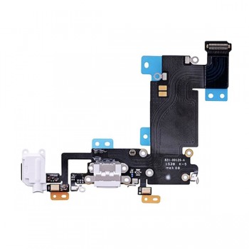 iPhone 6s Plus Şarj Soketi Kulaklık Soketi Mikrofon Filmi Beyaz