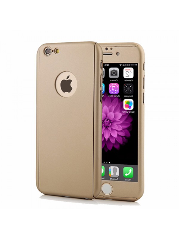 iPhone 7-8 360 Derece Koruma Arka Kapak Gold…