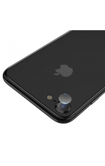 iPhone 7 / 8 Kamera Lens Koruyucu 3D Cam Şeffaf