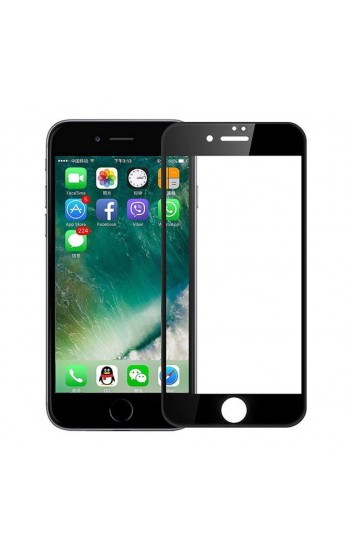 iPhone 7 Plus / 8 Plus Ekran Koruyucu 20D Temperli Ekstra Cam Siyah iPhone 7 Plus / 8 Plus Ekran Koruyucu 20D Temperli Ekstra Cam Siyah