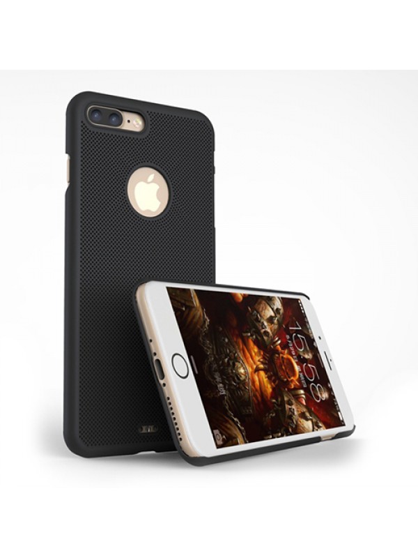 iPhone 7 Plus / 8 Plus Loopee Point Sert Arka Kapak Siyah&hellip;