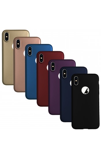 iPhone X / XS Kılıf FitCase PremiumS Silikon Arka Kapak…