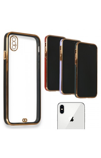 iPhone X / XS Kılıf Liva Lazer Silikon Kapak