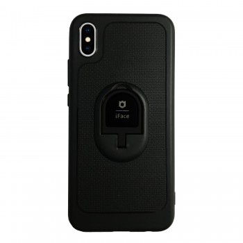 iPhone XS Max iFace Yüzük Tutuculu Arka Kapak Halka-Siyah iPhone XS Max iFace Yüzük Tutuculu Arka Kapak Halka-Siyah