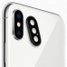 iPhone XS Max Kamera Lens Koruyucu Metal Kenarlı Cam