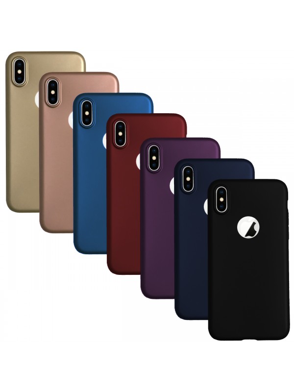 iPhone XS Max Kılıf FitCase PremiumS Silikon Arka Kapak…