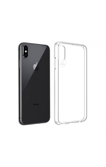 iPhone XS Max Kılıf Köşe Korumalı Şeffaf Silikon Kapak…