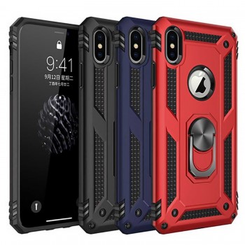 iPhone XS Max Kılıf Panzer Ring Tam Koruma Arka Kapak iPhone XS Max Kılıf Panzer Ring Tam Koruma Arka Kapak