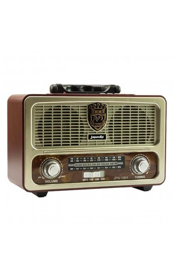 JapanEx JPN-1964 Nostalji Radyo Bluetooth Hoparlör USB/SD/FM/BT&hellip;