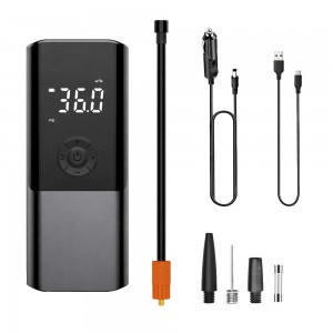 Katjmer CZK-3690 Taşınabilir Şarjlı Kompresör Lastik Hava Pompası