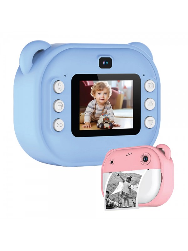 Katjmer KJ/MC-001 MiniCam Çocuk Fotoğraf Makinesi ve Kamera Kağıda&hellip;