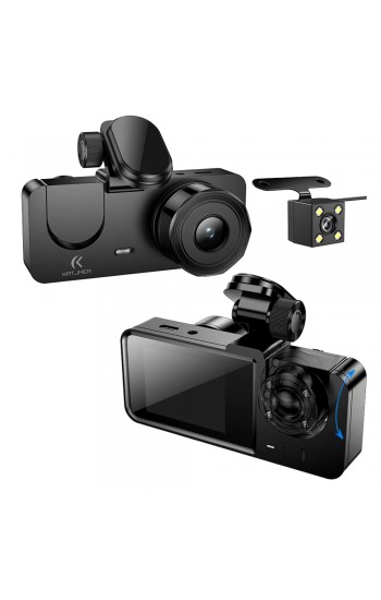 Katjmer KT-DC001 Full HD 3x Wi-Fi Ön & Arka Araç Kamera… Katjmer KT-DC001 Full HD 3x Wi-Fi Ön & Arka Araç Kamera…