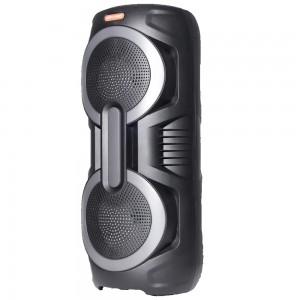 Katjmer KT-SP01 25W 2*8 inç RGB Taşınabilir Bluetooth Hoparlör