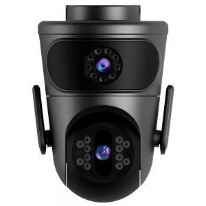 Katjmer Roges Pro Çift Lensli 360 Wifi Güvenlik Kamerası