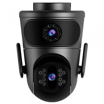 Katjmer Roges Pro Çift Lensli AI Takipli 360 Wifi Güvenlik Kamerası Katjmer Roges Pro Çift Lensli AI Takipli 360 Wifi Güvenlik Kamerası