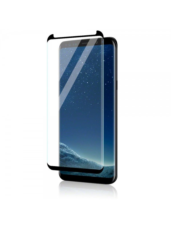 Key Samsung Galaxy S9 (G960) 3D Cam Ekran Koruyucu Siyah&hellip;