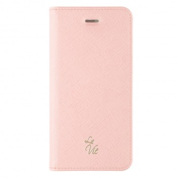 LA VIE iPhone X/XS Fashion Folio Gizli Mıknatıslı Kapaklı Kılıf Pembe LA VIE iPhone X/XS Fashion Folio Gizli Mıknatıslı Kapaklı Kılıf Pembe