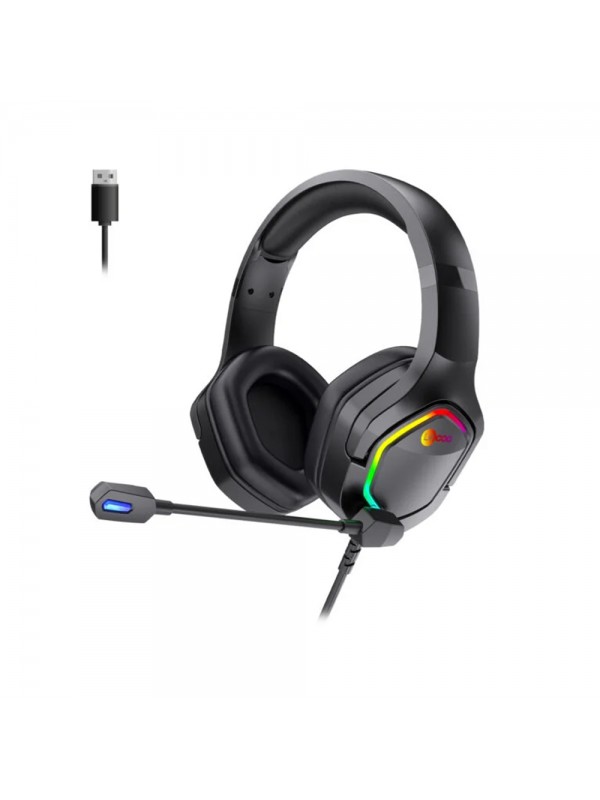 Lenovo Lecoo HT403 USB-A Girişli RGB Mikrofonlu Kulak Üstü Gaming K&hellip;