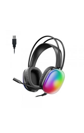 Lenovo Lecoo HT409 USB-A Girişli RGB Mikrofonlu Kulak Üstü Gaming Kulak&hellip;