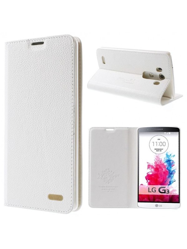 LG G3 D855 KAIYUE Cüzdanlı Standlı Deri Kılıf Beyaz… LG G3 D855 KAIYUE Cüzdanlı Standlı Deri Kılıf Beyaz…