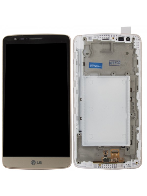 LG G3 Stylus D693 Ekran LCD Dokunmatik Çıtalı - Gold&hellip;