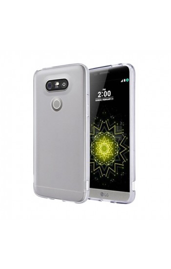 LG G5 Kılıf Soft Silikon Şeffaf Arka Kapak…