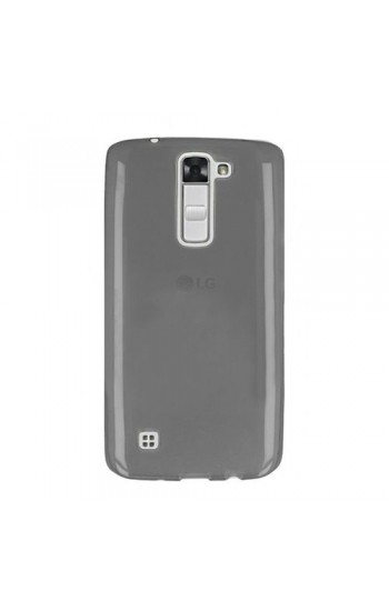 LG K7 Kılıf Soft Silikon Şeffaf-Siyah Arka Kapak&hellip;