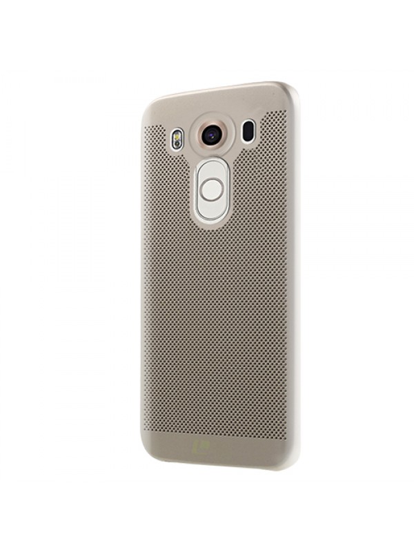 LG V10 Loopee Point Sert Arka Kapak Gold&hellip;