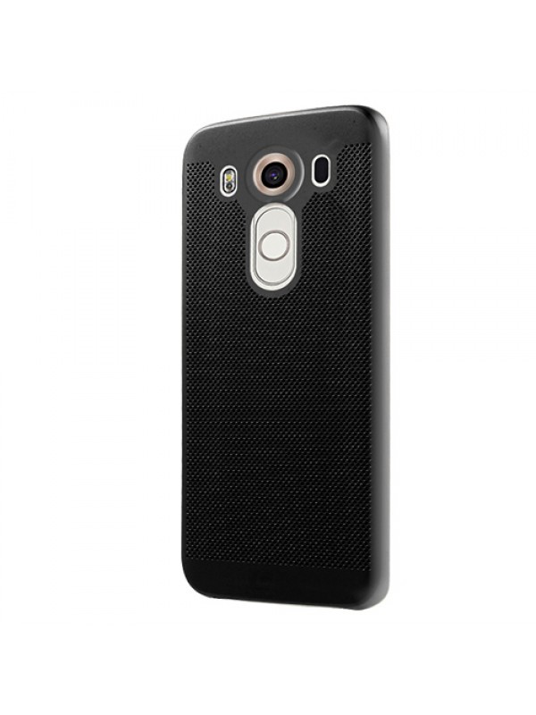 LG V10 Loopee Point Sert Arka Kapak Siyah&hellip;