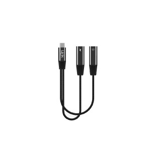 LinkTech A203 Type-C to Type-C + Type-C 65W 2in1 Dönüştürücü Adaptör
