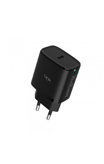 LinkTech C310 25W PD 3.0 USB-C Şarj Adaptörü Siyah…