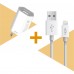 LinkTech C402 Şarj Aleti ve Lightning Kablo Set 1.1A
