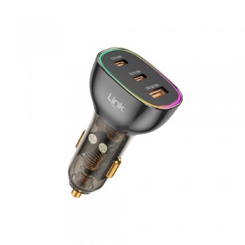 LinkTech C506 80W 2xPD 30+20W USB Araç İçi Şarj Adaptörü LinkTech C506 80W 2xPD 30+20W USB Araç İçi Şarj Adaptörü