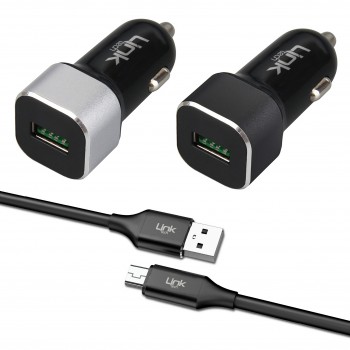 LinkTech C681 QC 3.0 18W Micro USB Araç İçi Şarj Aleti Set LinkTech C681 QC 3.0 18W Micro USB Araç İçi Şarj Aleti Set