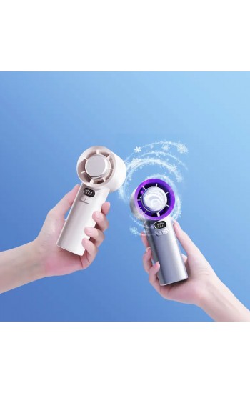 LinkTech FA50 Premium Şarjlı Taşınabilir El Tipi Fan Mini Vantilatör LinkTech FA50 Premium Şarjlı Taşınabilir El Tipi Fan Mini Vantilatör