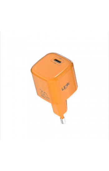 LinkTech G822 30W GaN USB-C Şarj Adaptörü LinkTech G822 30W GaN USB-C Şarj Adaptörü