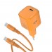 LinkTech G823 30W GaN Adaptör + 60W Type-C Kablolu Şarj Aleti