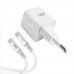 LinkTech G823 30W GaN Adaptör + 60W Type-C Kablolu Şarj Aleti