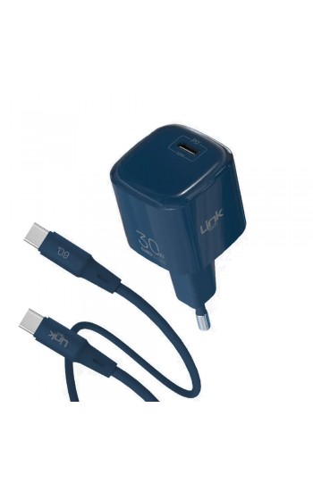 LinkTech G823 30W GaN Adaptör + 60W Type-C Kablolu Şarj Aleti… LinkTech G823 30W GaN Adaptör + 60W Type-C Kablolu Şarj Aleti…