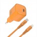 LinkTech G824 30W GaN Adaptör + 30W Lightning Kablolu Şarj Aleti