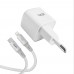 LinkTech G824 30W GaN Adaptör + 30W Lightning Kablolu Şarj Aleti