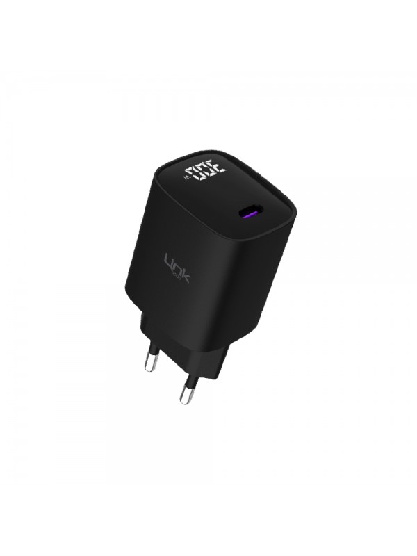 LinkTech G846 Premium 30W PD GaN3 USB-C Şarj Adaptörü