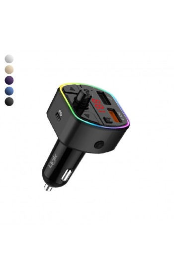 LinkTech GP14 38W PD + QC3.0 Led Ekranlı  FM Transmitter