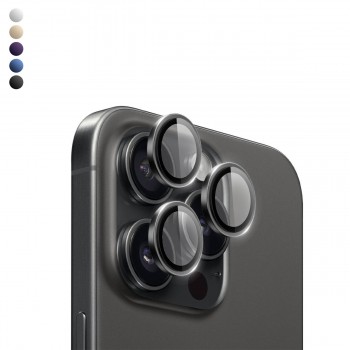 LinkTech iPhone 16 Pro / 16 Pro Max Crystal Seri Safir Kamera Lens