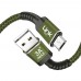 Linktech K421 Safe Micro USB Data/Şarj Kablosu 3A 1mt