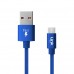 LinkTech K551 Micro USB Örgü Metal Başlı 1mt Şarj ve Data Kablosu